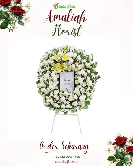 Krans Bunga Duka Kiduldalem